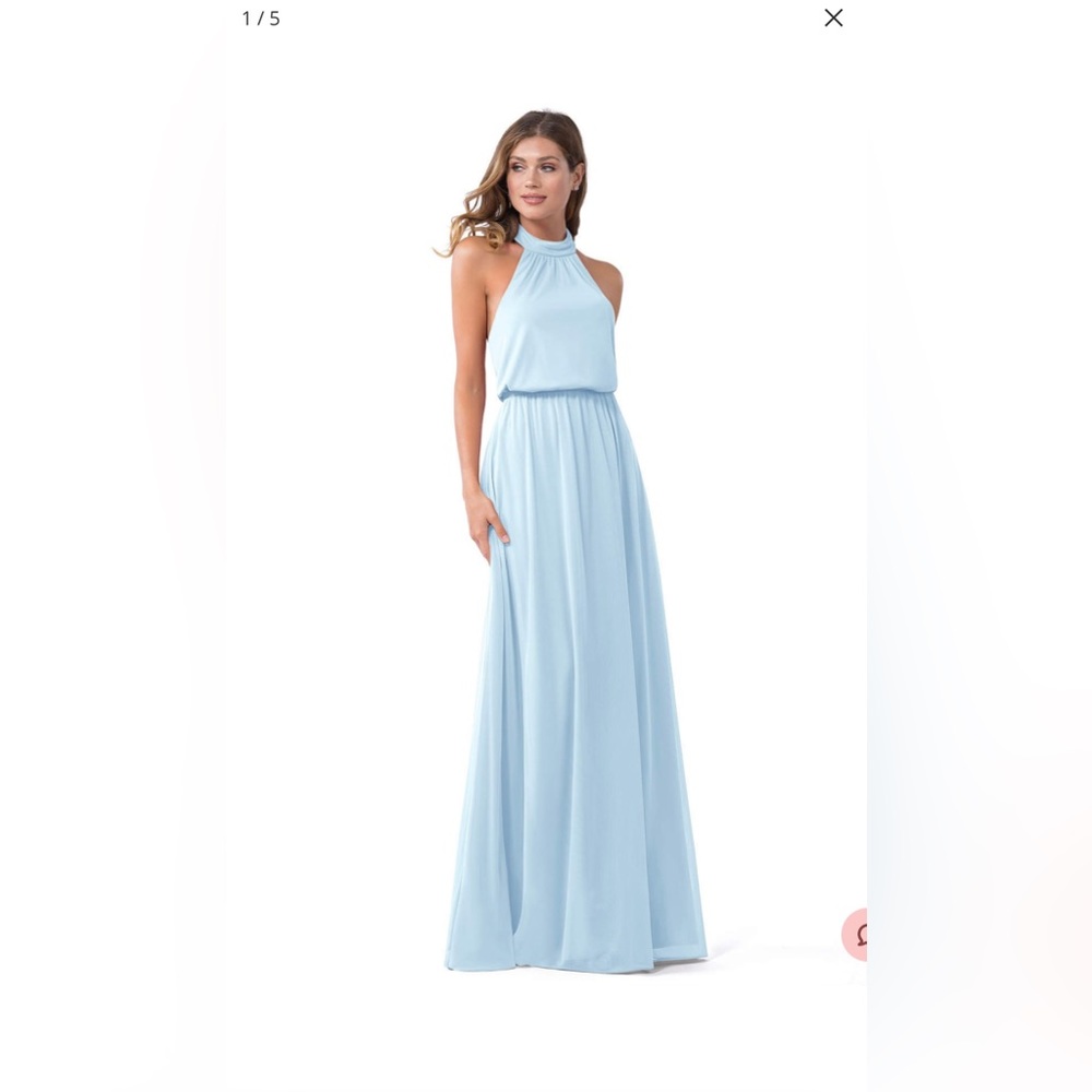 Azazie Landry Dress Sky Blue